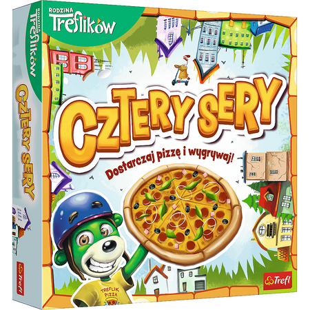Gra planszowa Cztery Sery Rodzina Treflików Trefl 02282