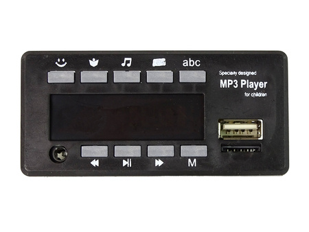 Panel muzyczny do pojazdu na akumulator A011 24V