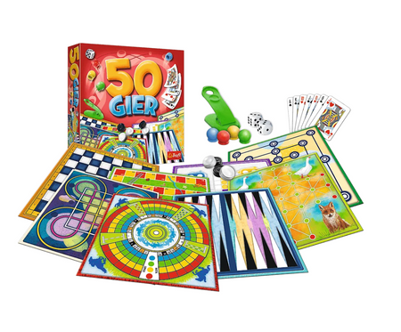 Zestaw Gier Kalejdoskop 50 gier Trefl 02116