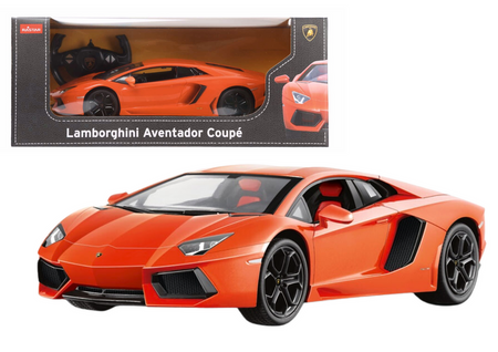 Auto RC 1:14 Rastar Lamborghini Aventador LP700 Pomarańczowe 