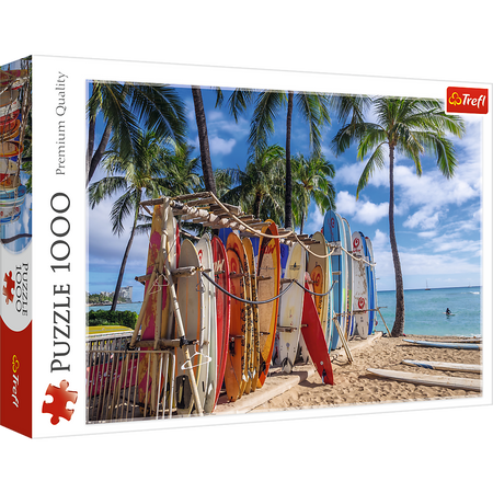 Puzzle - 1000 - Plaża Waikiki, Hawaje 10742