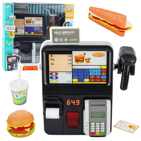 Kasa Sklepowa Samoobsługowa Terminal Skaner Światła Dźwięki 