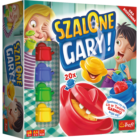 Gra rodzinna Szalone Gary Trefl 01767