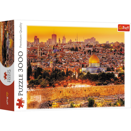 Puzzle - 3000 - Dachy Jerozolimy - Trefl 33032