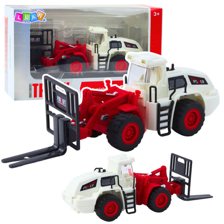 Wózek Widłowy Metalowe Widły Regulowane Światła Dźwięki 