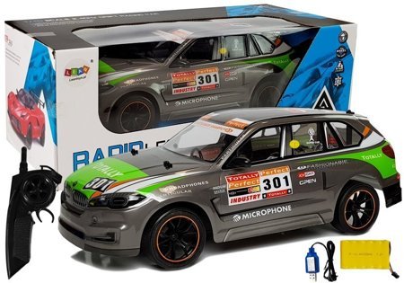 Auto Sportowe Zdalnie Sterowane RC 1:10 2.4G Szare 