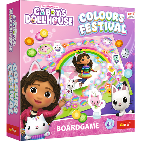 Gra Colours Festival - Gabby's Dollhouse Trefl 02594