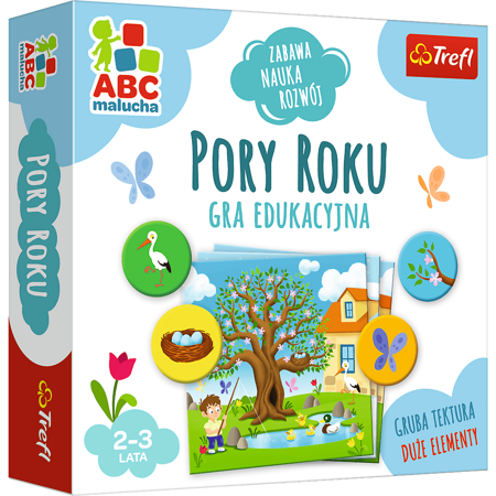 Gra Edukacyjna Pory Roku z Serii ABC Malucha Trefl 01941