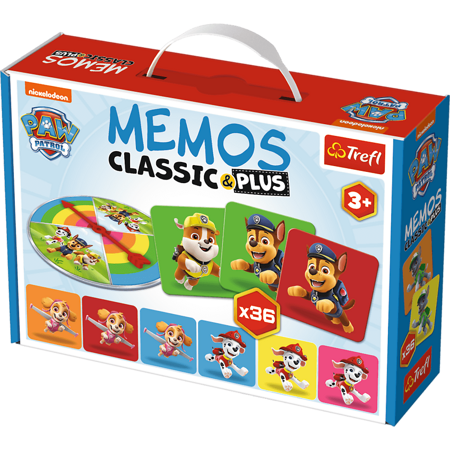 Gra Memos Classic i Plus Psi Patrol Trefl 02269