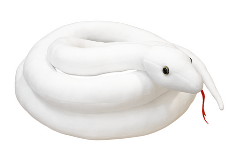 Maskotka Pluszowa Wąż Biały 300 cm