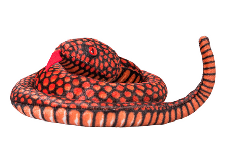 Maskotka Pluszowa Wąż Czerwony 100 cm