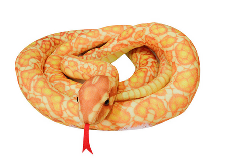 Maskotka Pluszowa Wąż Złoty 110 cm