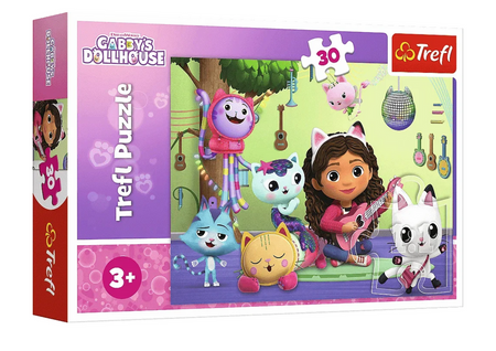 Puzzle - 30 - Gabi i jej uroczy domek - Universal Gabbys Dollhouse 18301