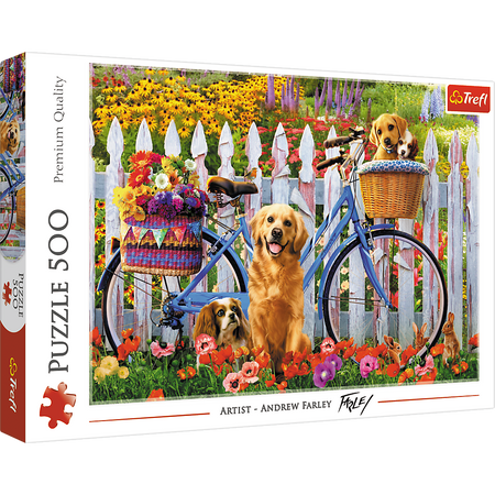 Puzzle 500 el. Pieska przygoda Trefl 37450