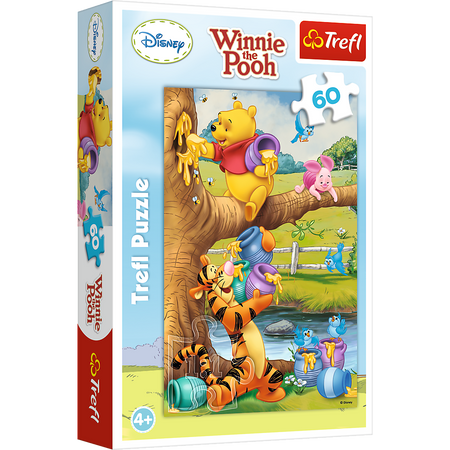 Puzzle - 60 - Małe co nieco - Disney Kubuś Puchatek 17264