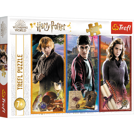 Puzzle Harry Potter 200 el. W świecie magii i czarów Trefl 13277