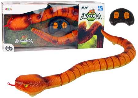 Zdalnie Sterowany Wąż Anakonda Na Pilota 70 cm Długości 