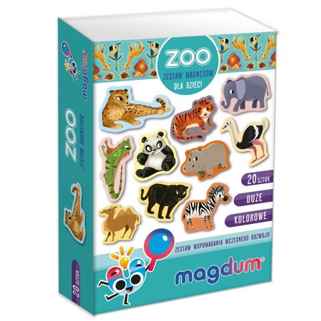 Zestaw Magnesów Zoo MV 6032-05