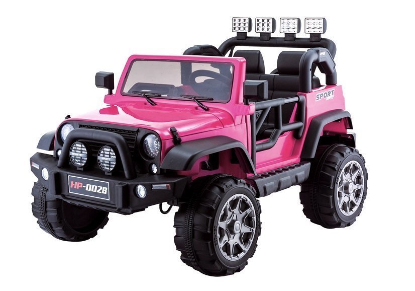 Auto na Akumulator Jeep HP012 Różowe 3950 LeanToys