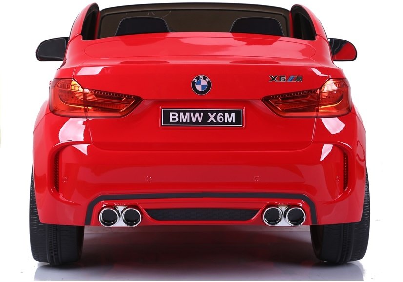 Auto na Akumulator NOWE BMW X6M Czerwone 2842 LeanToys