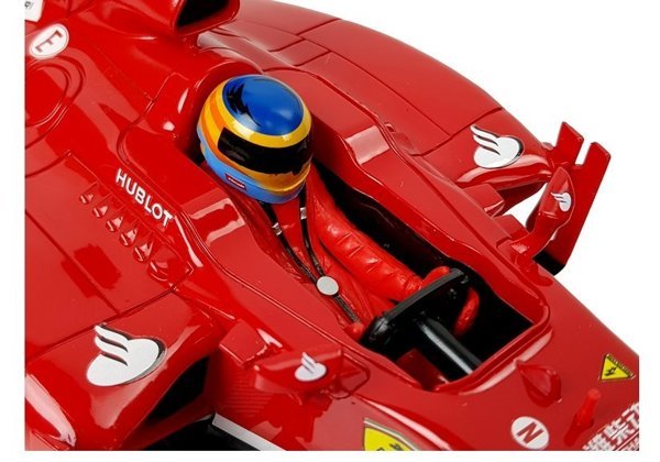 Auto Wyścigowe Bolid Formuła 1 Ferrari F138 Czerwony 1:12 2.4G 