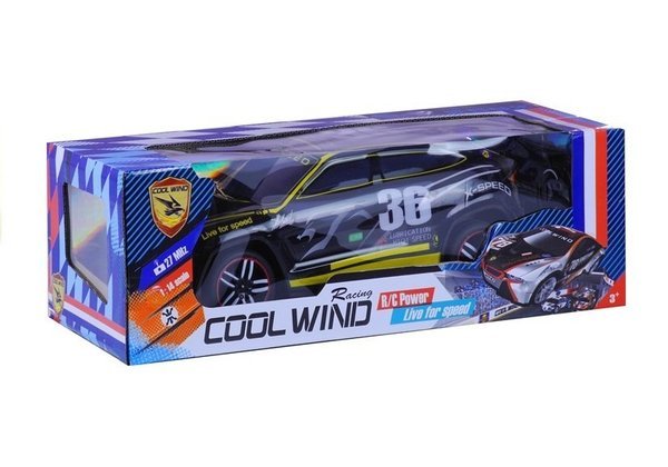 Auto Zdalnie Sterowane Sportowe Pilot R/C Czarne