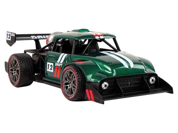 Auto Zdalnie Sterowane Sportowe R/C 1:16 Zielone Para Wodna