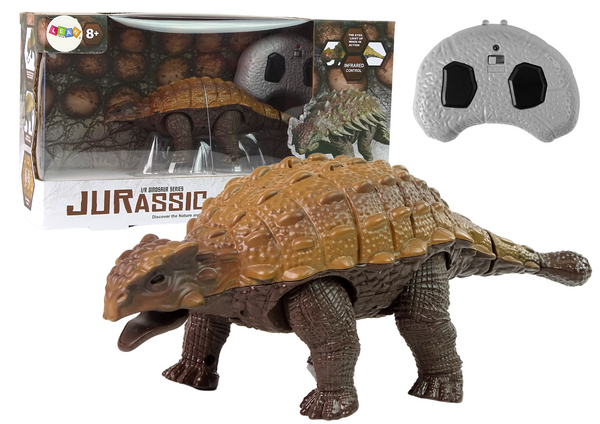 Dinozaur Na Baterie Ankylosaurus Zdalnie Sterowany Dźwięk 