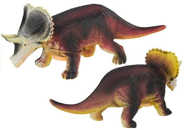 Dinozaur Na Baterie Triceratops 30cm