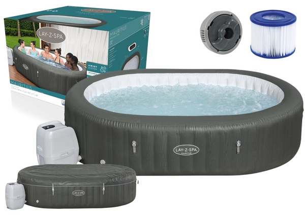 Dmuchane Spa Jacuzzi 7 Osobowe 270cm x 180cm x 71cm Bestway 60067