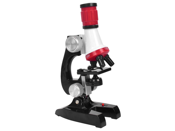 Duży Mikroskop Dla Małego Naukowca Na Baterie 