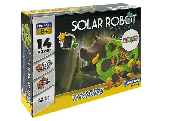 Edukacyjny Robot Do Złożenia Solarny Dzik DIY Zielony