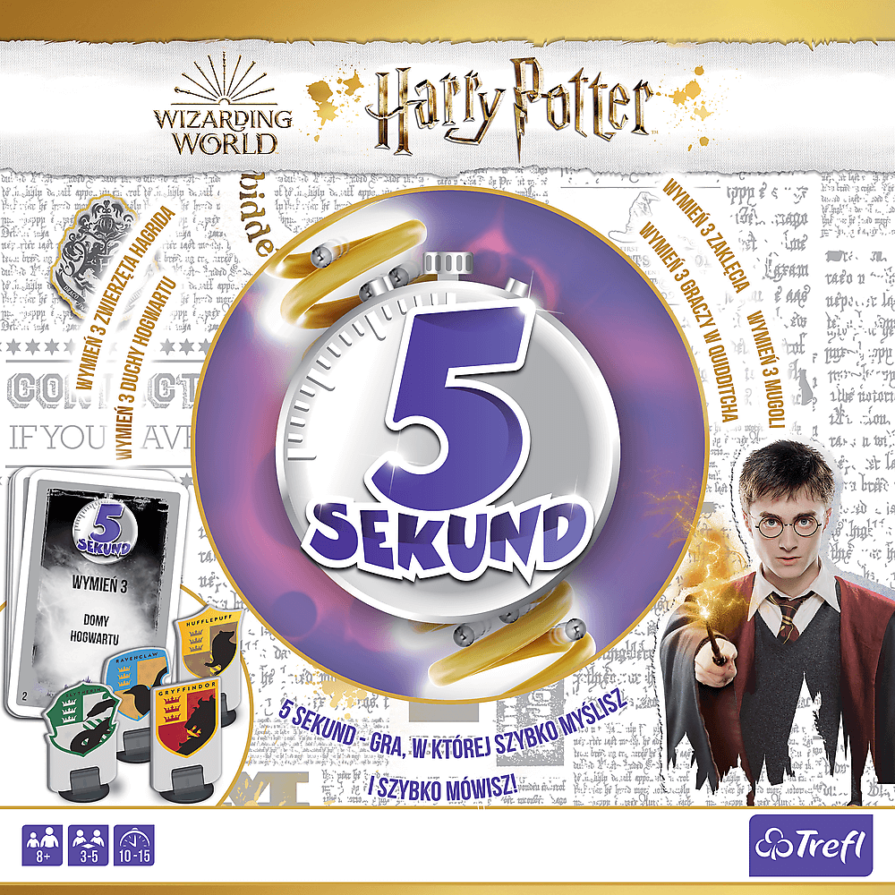 Gra 5 sekund - Harry Potter Trefl 02242