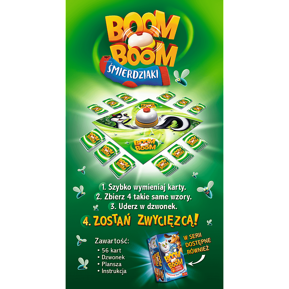 Gra Boom Boom - Śmierdziaki Trefl  01994