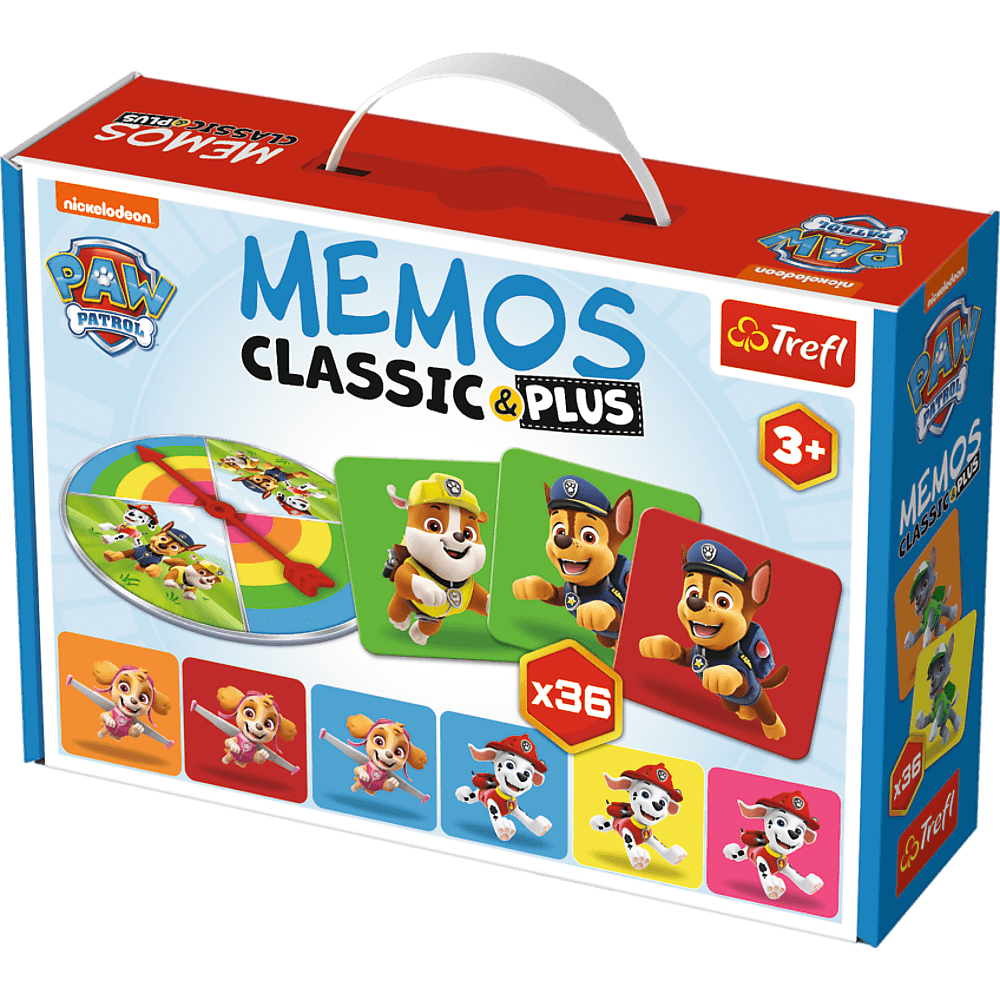 Gra Memos Classic i Plus Psi Patrol Trefl 02269