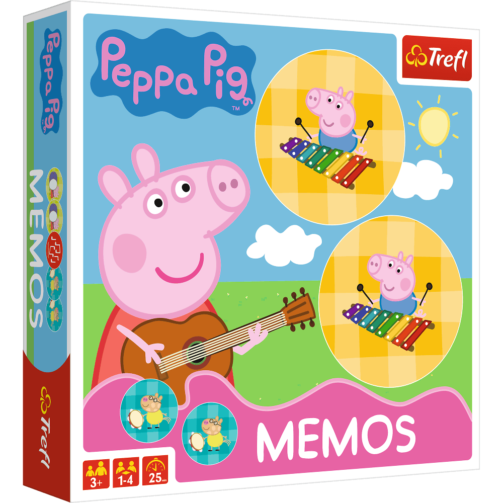 Gra Memos Świnka Peppa Trefl 01893