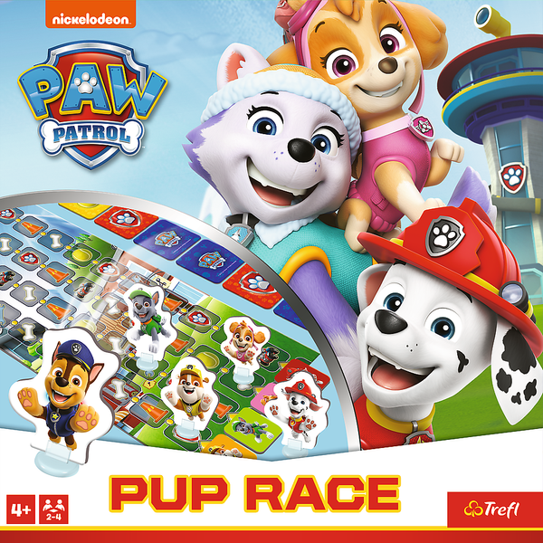 Gra Paw Patrol Pup Race Boardgame Trefl  02579