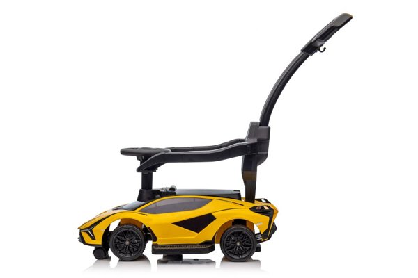 Lamborghini QLS-996T Ride-on With Pusher Yellow