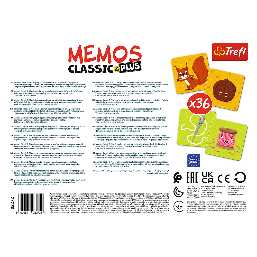 Memos Classic i Plus, Logic 02272