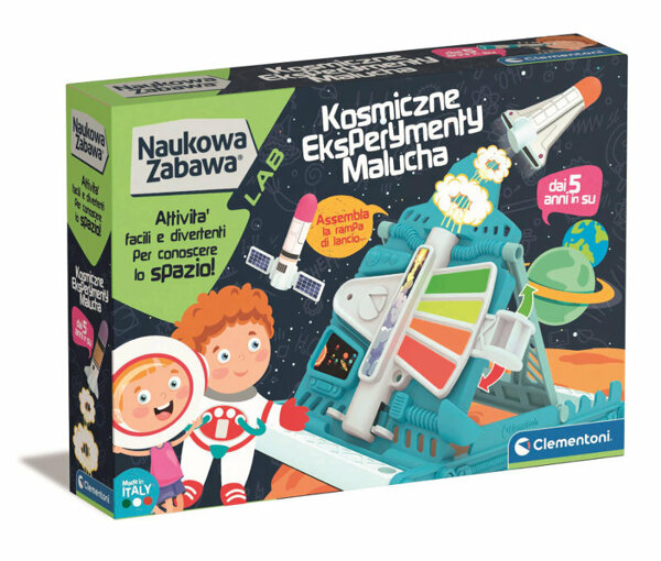 Naukowa Zabawa Kosmiczne Eksperymenty Malucha Clementoni 50798