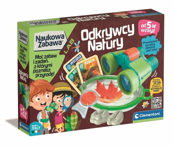 Naukowa Zabawa. Odkrycia Natury. Lab. Junior Clementoni 50714