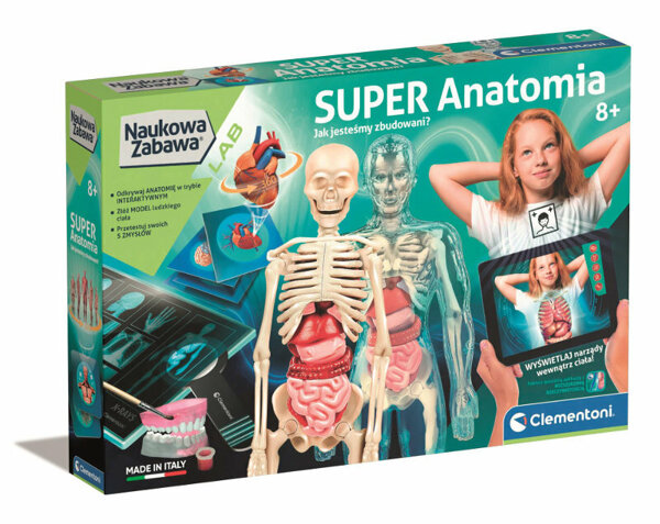 Naukowa Zabawa Super Anatomia Clementoni 50919