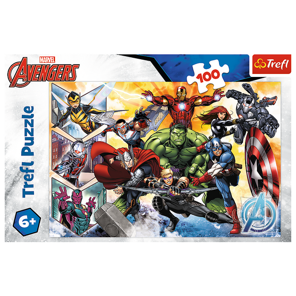 Puzzle - "100" - Siła Avengersów Trefl 16431