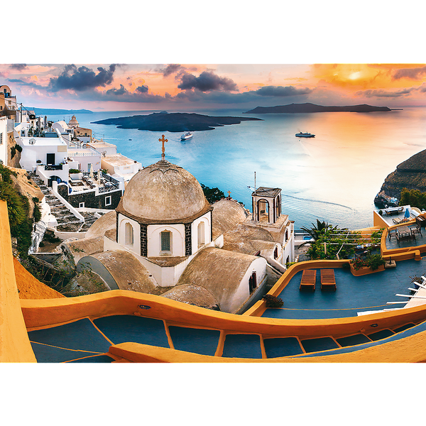 Puzzle - "1000" Bajkowe Santorini Trefl 10445