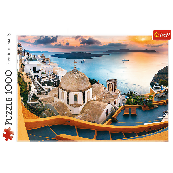 Puzzle - "1000" Bajkowe Santorini Trefl 10445