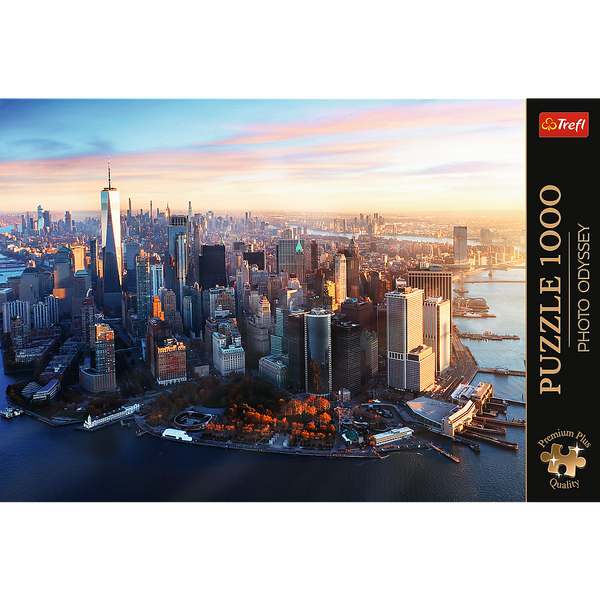 Puzzle - "1000 Premium Plus"  Manhattan, Nowy Jork Trefl 10828