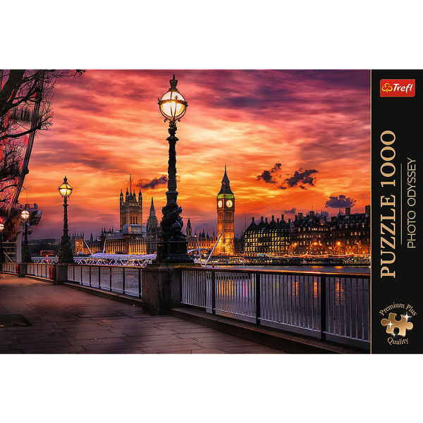 Puzzle - "1000 Premium Plus" - Photo Odyssey: Big Ben, Trefl 10827