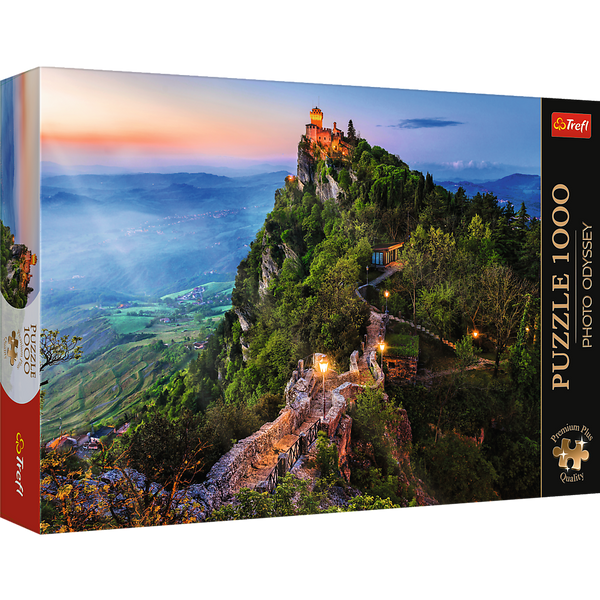 Puzzle - "1000 Premium Plus" - Photo Odyssey: Wieża Cesta, San Marino Trefl 10822