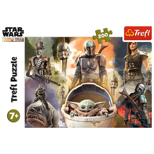 Puzzle - "200" - Gotowi do walki Star Wars Trefl 13276