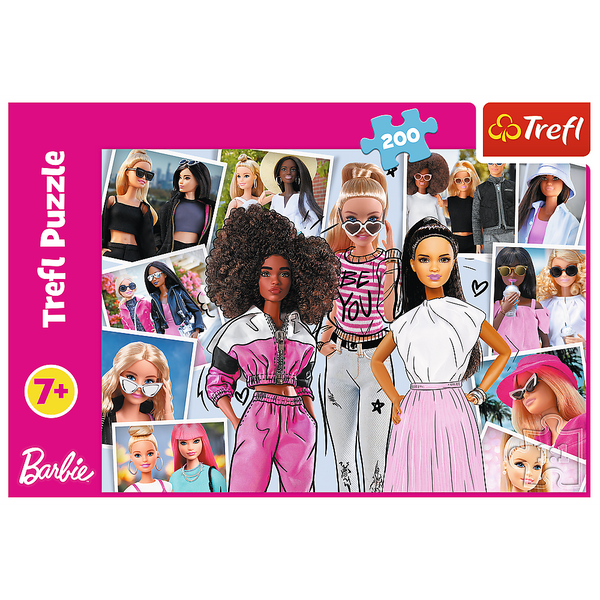 Puzzle - "200" - W świecie Barbie Trefl 13301